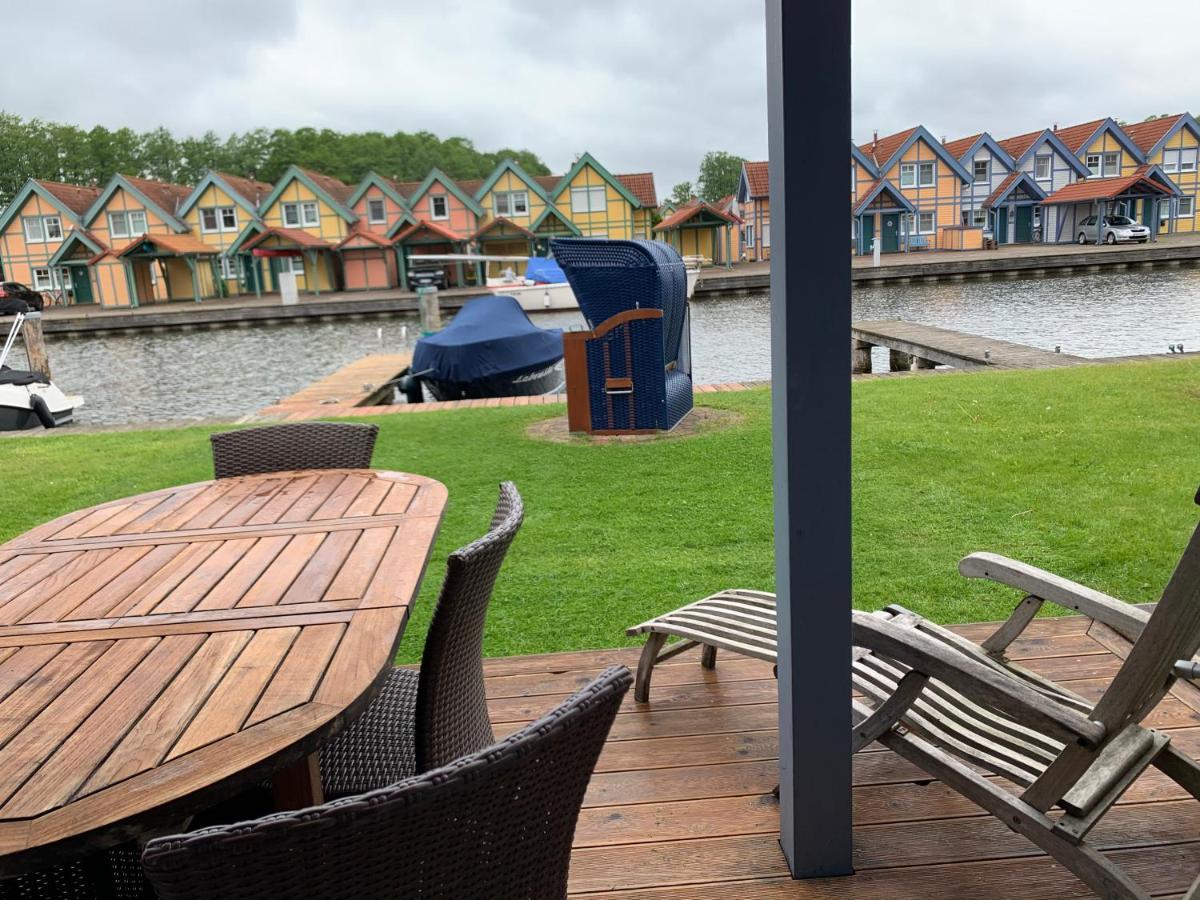 Ferienhaus Mit Bootssteg Am See In Rheinsberg Dış mekan fotoğraf